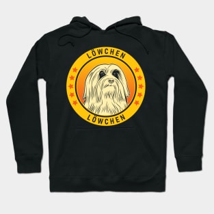 Lowchen Dog Portrait Hoodie